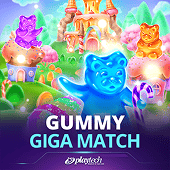 Gummy Giga Match candy-themed slot game icon
